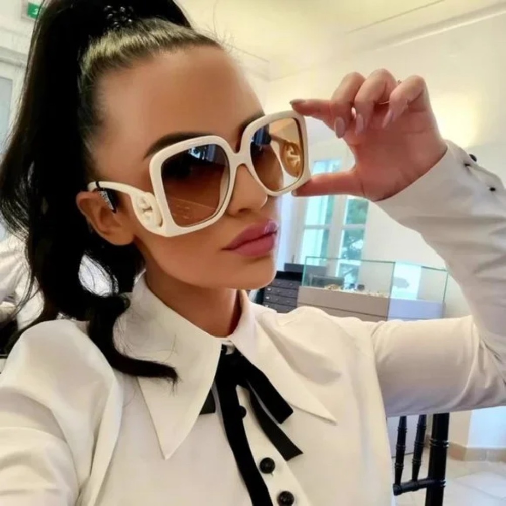 GUCCI Ivory Sunglasses NWT great gift 🎁 🤍